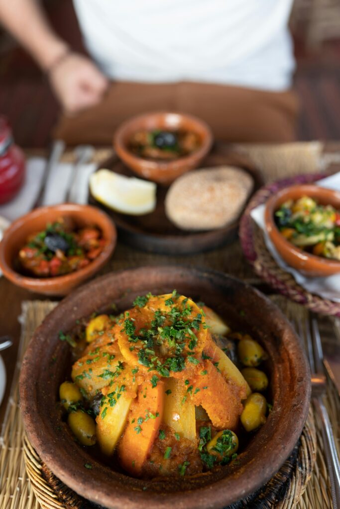 Tajine aux poulets
